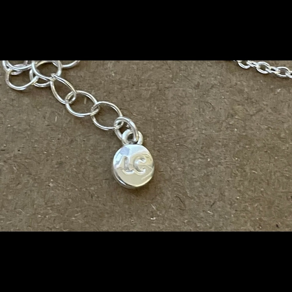 LC Lauren Conrad Silver-Tone Tear Drop Pendant Necklace and Earrings Set